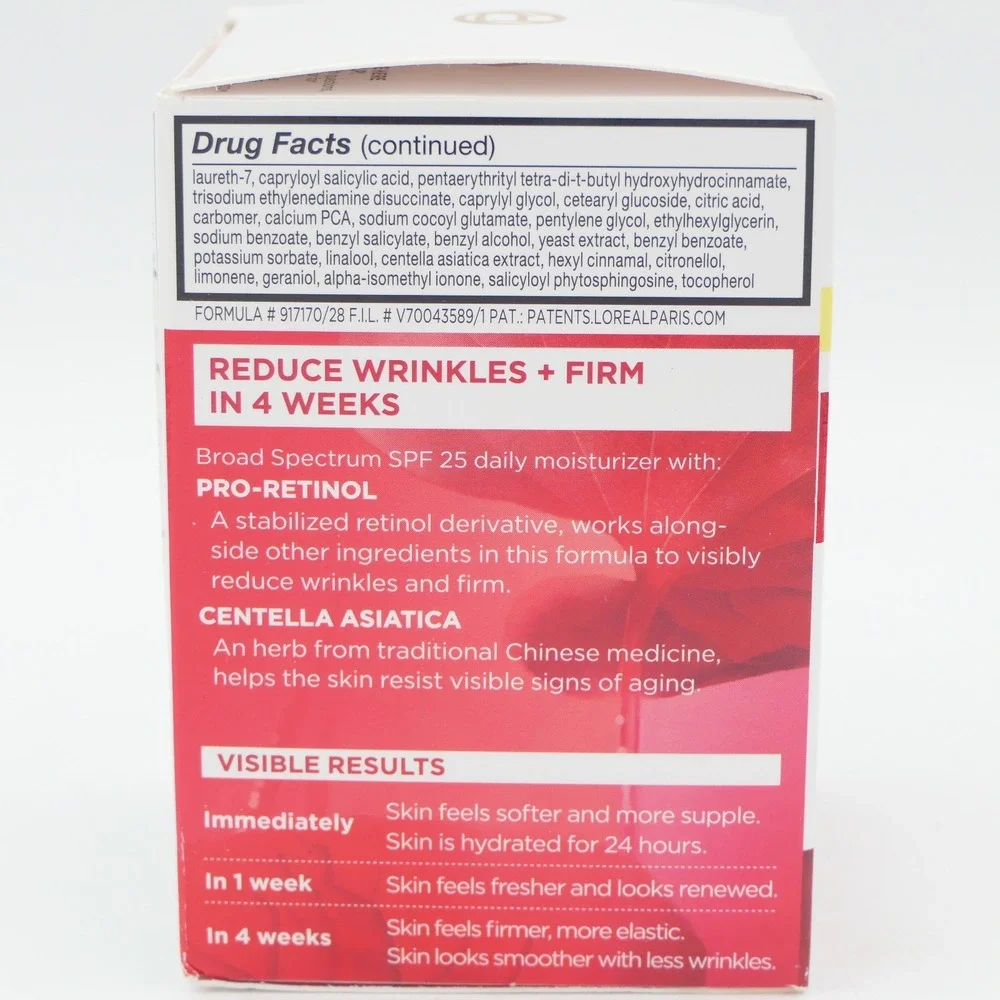 L'Oréal Revitalift Anti-Wrinkle + Firming Moisturizer w/ SPF 25 1.7 fl oz 08/26